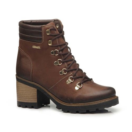 Bota Feminina Coturno Pegada Terracota
