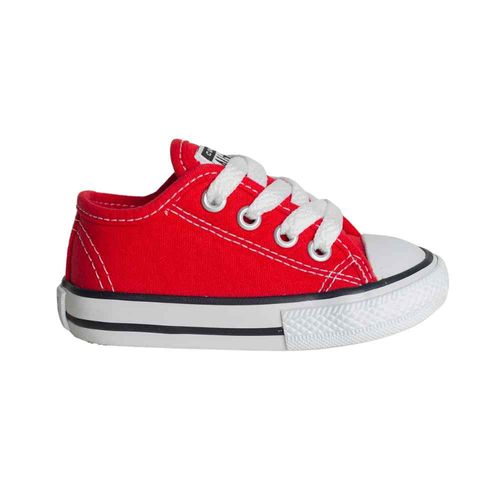 Tênis Casual Infantil Converse Chuck Taylor All Star Canvas Vermelho