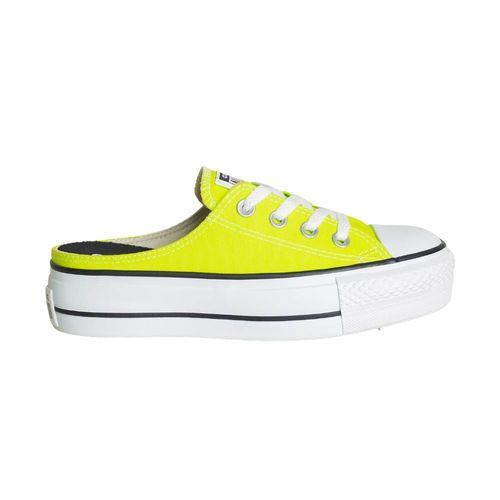 Tênis Casual Feminino Converse Chuck Taylor All Star Mule Lift Seasonal Amarelo Cítrico