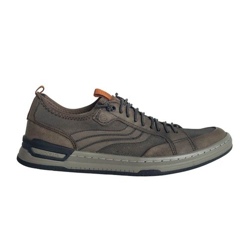 Sapatênis Masculino Democrata Denim Shift Cinza