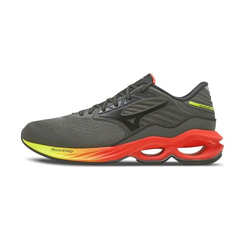Tênis Running Masculino Mizuno Wave Creation 23 Cinza