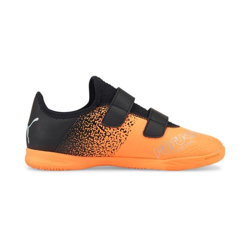 Chuteira Indoor Infantil Future Z 4.3 Laranja E Preto