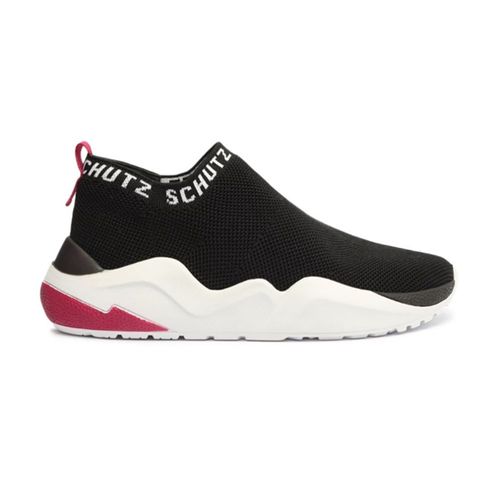 Tênis Feminino Active Knit Schutz Preto E Rosa