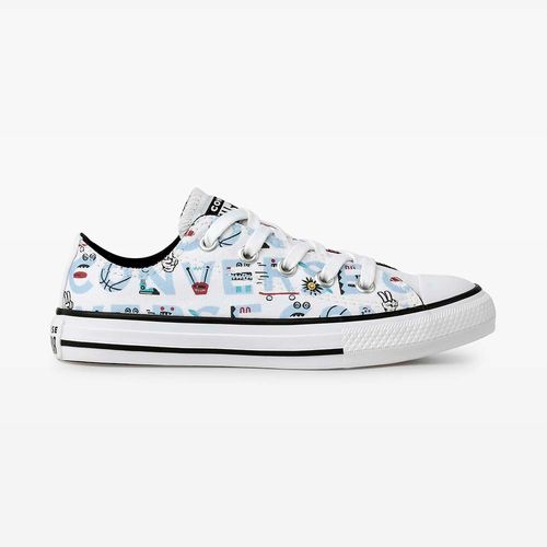 Tênis Casual Infantil Converse Chuck Taylor All Star Branco