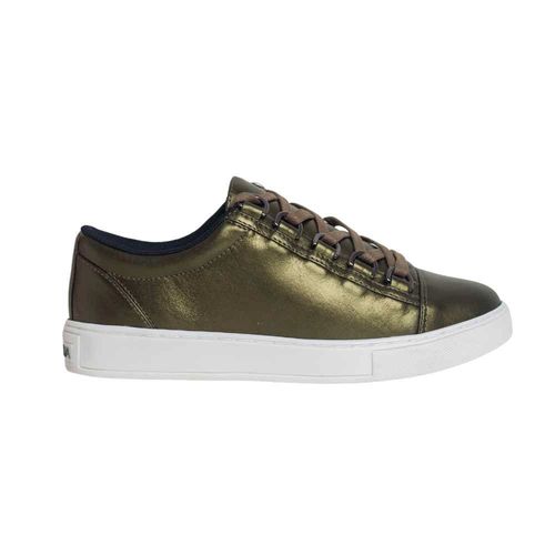 Tênis Feminino Laminati Luz Da Lua Dourado