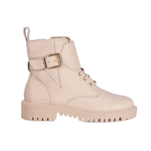 Bota Feminina Coturno Tratorada Luiza Barcelos Nata