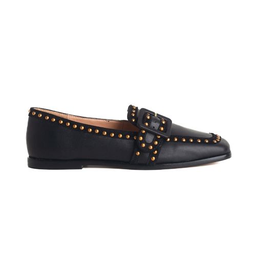 Sapato Feminino Mocassim Luiza Barcelos Preto