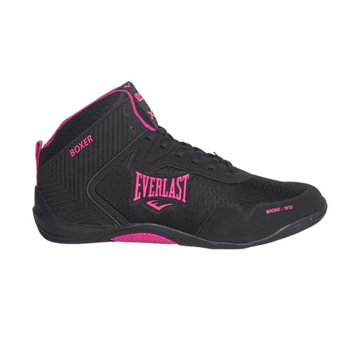 Tênis Feminino Everlast Boxer Preto E Rosa