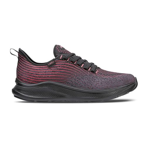 Tênis Running Feminino Luna Olympikus Preto E Coral