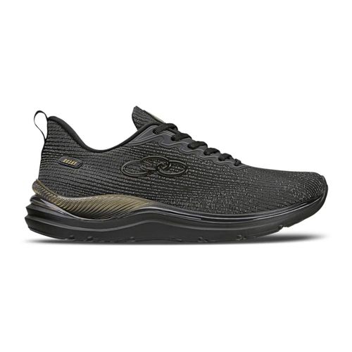 Tênis Running Masculino Rushy Olympikus Preto E Chumbo