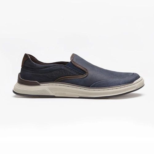 Sapatênis Masculino Democrata Denim Loop Azul
