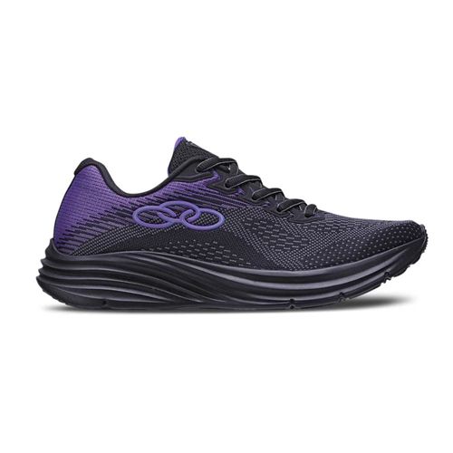 Tênis Running Feminino Index 3 Olympikus Preto E Roxo