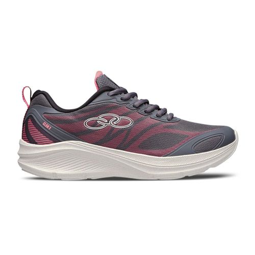 Tênis Running Feminino Glam 3 Olympikus Chumbo