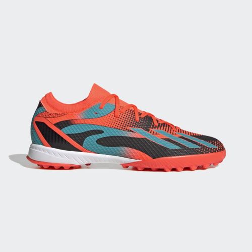 Chuteira Society Masculina X Speedportal Messi.3 Adidas Coral