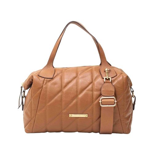 Bolsa Feminina Tiracolo Dayane Magalhães Marrom
