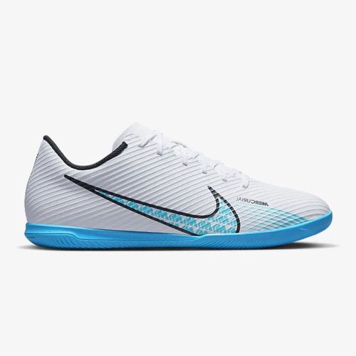 Chuteira Masculino Indoor Vapor 15 Club Nike Branco E Azul