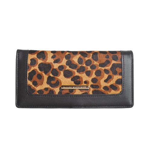 Carteira Em Couro Dayane Magalhães Animal Print
