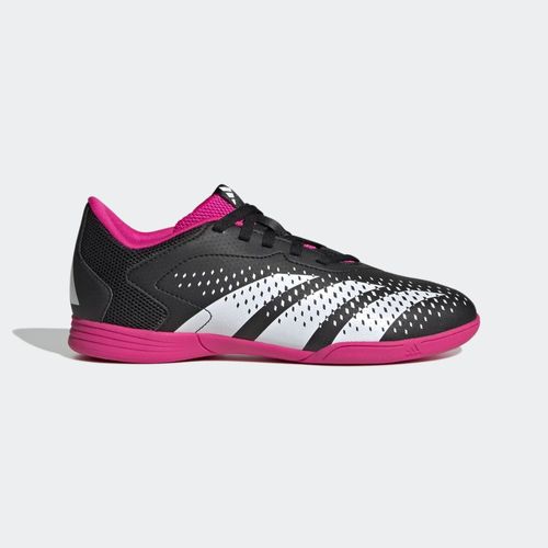 Chuteira Indoor Infantil Unissex Predator Accuracy.4 Adidas Preto E Pink