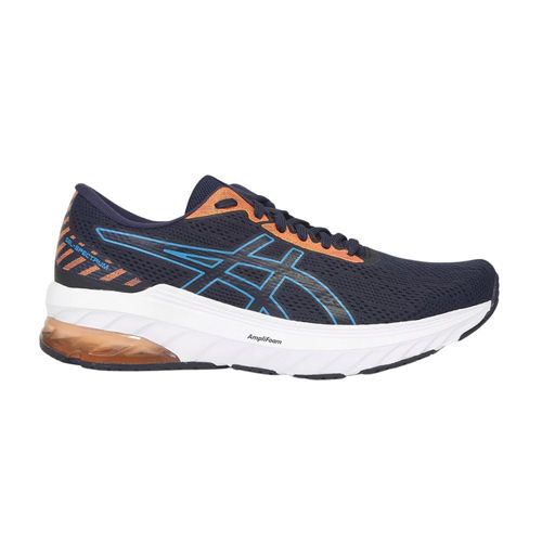 Tênis Running Masculino Gel Spectrum Asics Azul Marinho E Laranja