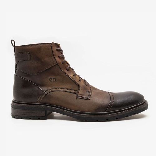 Bota Masculina Coturno Democrata Marrom
