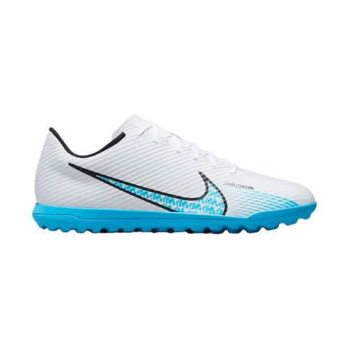 Chuteira Masculino Society Vapor 15 Club Tf Nike Branco E Azul