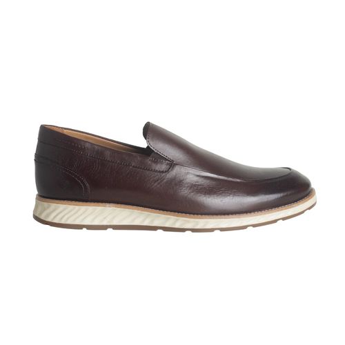 Sapato Social Slip-On Masculino Enzo Ribeiro Café