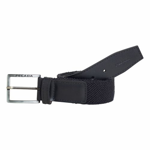Cinto Masculino Com Elástico Pegada Preto