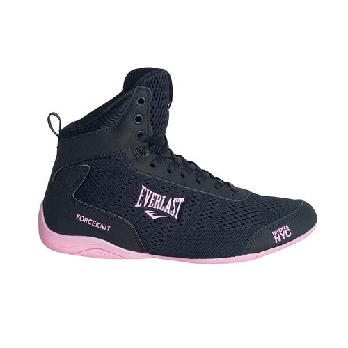 Tênis Feminino Adulto Everlast Forceknit Preto E Rosa