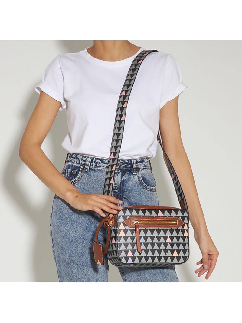 Crossbody lili triangle black hotsell