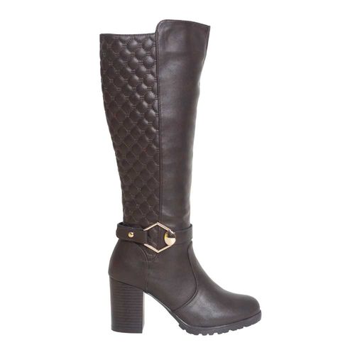 Bota Feminino Adulto Cano Alto Mooncity 77917