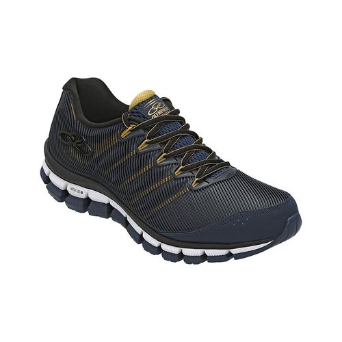 Tênis Running Masculino Olympikus Dynamic Marinho E Dourado