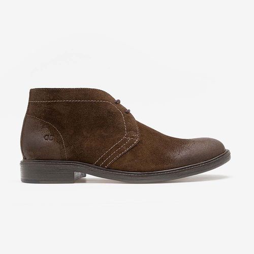 Coturno Masculino Casual Democrata Garage Rust Marrom