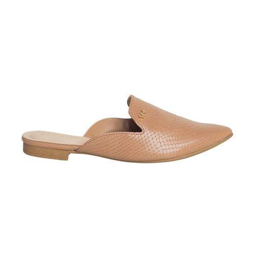 Sapato Feminino Mule Mocassim Via Marte Nude