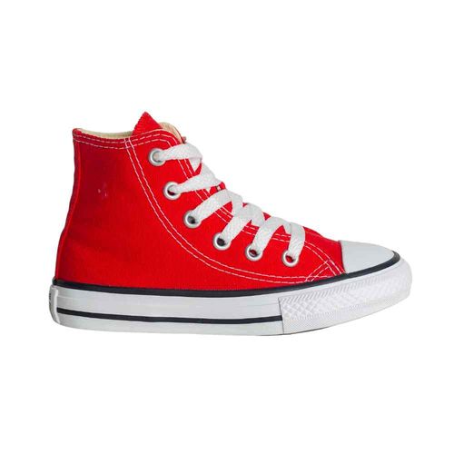 Tênis Juvenil Casual Converse Chuck Taylor All Star Canvas Vermelho