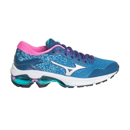 Tênis Running Feminino Mizuno Wave Invictus 2 Azul