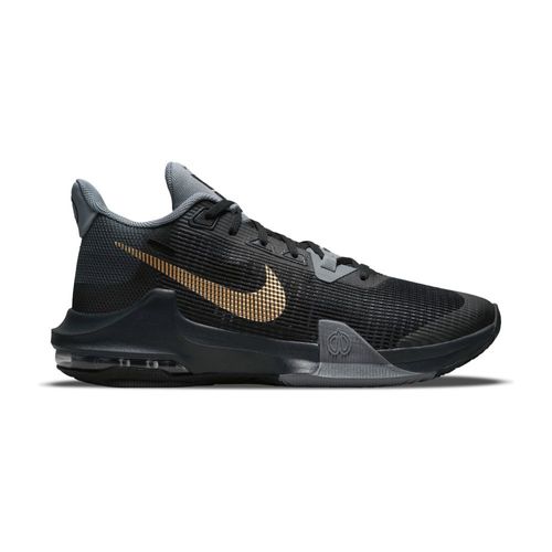 Tênis Basquete Masculino Air Max Impact 3 Nike Preto E Dourado