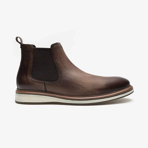 Bota Masculina Botina Democrata Metropolitan James Marrom