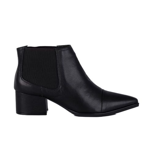 Bota Feminina Chelsea Cano Baixo Luiza Barcelos Preta