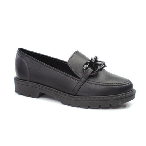 Sapato Feminino Mocassim Tratorado Beira Rio Preto