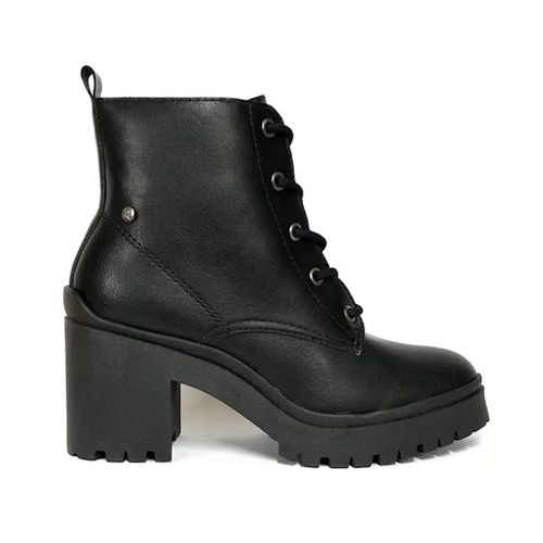 Bota Feminino Coturno Tratorado Ramarim Preto