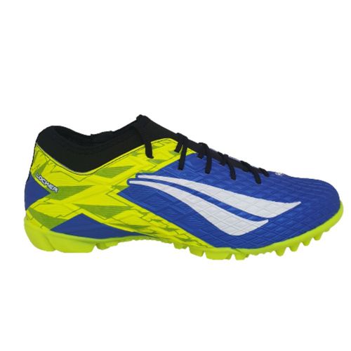 Chuteira Masculina Society Penalty Azul E Amarela