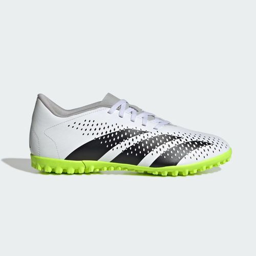 Chuteira Society Masculina Adidas Predator Accuracy.4 Branca E Verde