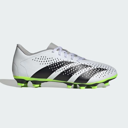 Chuteira Campo Unissex Adidas Predator Accuracy.4 Branco E Verde