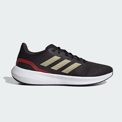 Tênis Running Masculino Runfalcon 3.0 Adidas Preto E Dourado