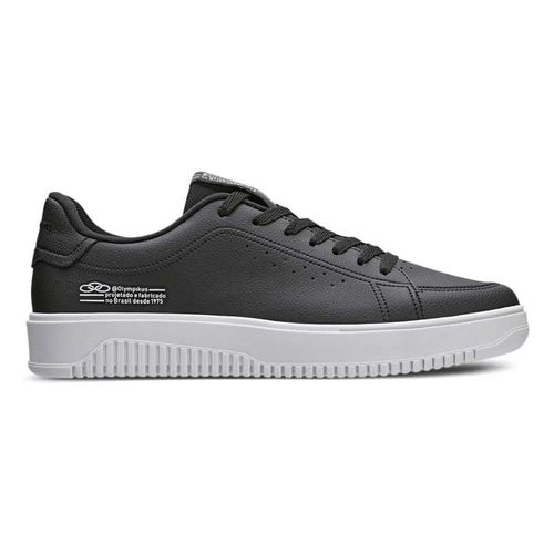 Tênis Casual Masculino Olympikus Eros Preto E Branco