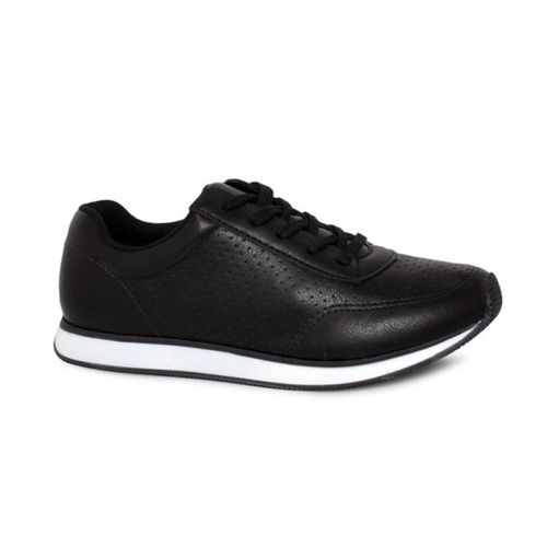 Tênis Moda Casual Feminina Via Marte Preto