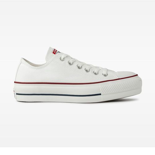 Tênis Adulto Casual Converse Chuck Taylor All Star Lift Canvas Branco