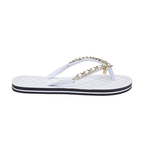 Chinelo Feminino Dedo Santa Lolla Flip Flop Branco
