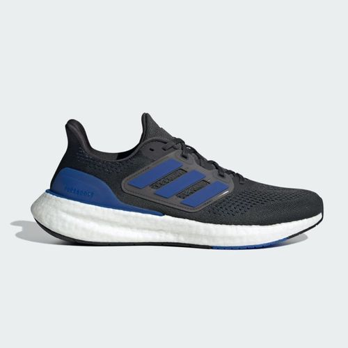 Tênis Running Masculino Pureboost 23 Adidas Chumbo E Azul