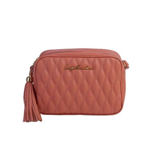 Bolsa Feminina Média Clássica Luiza Barcelos Coral
